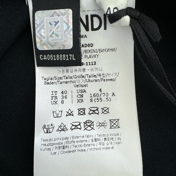 Fendi checkered bikini NWT - Picture 7 of 14